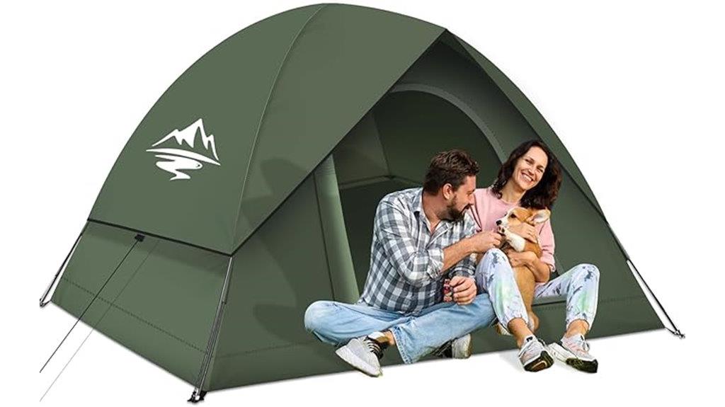 waterproof windproof dome tent