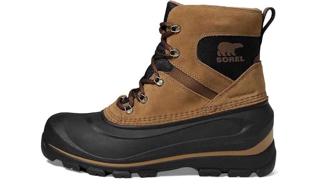 waterproof winter lace boots