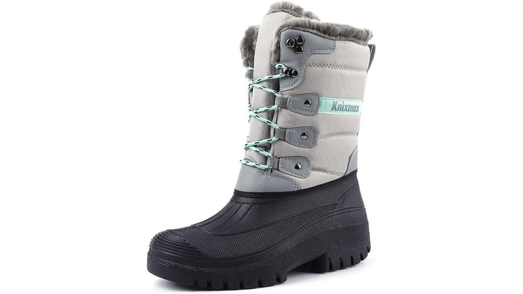 waterproof winter snow boots