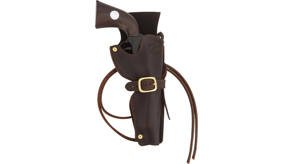 western leather revolver holster