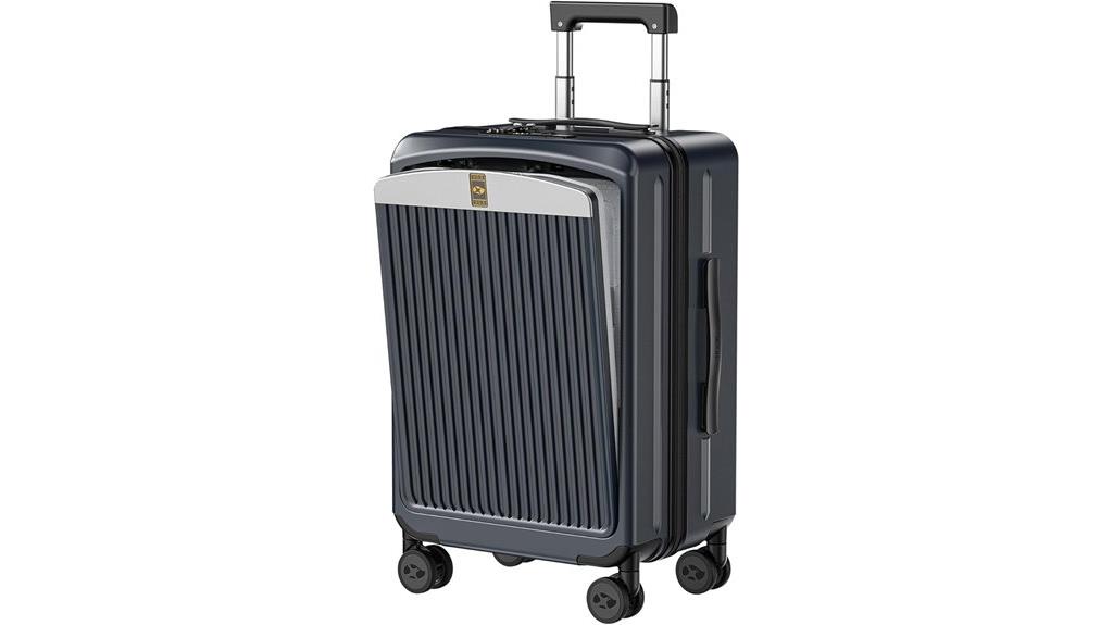 wheeled tsa lock luggage