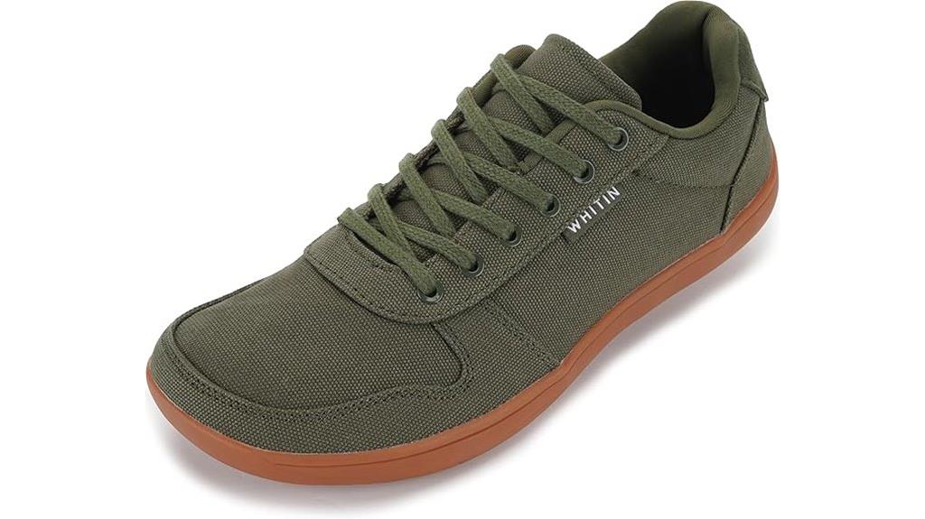 wide barefoot minimalist sneakers