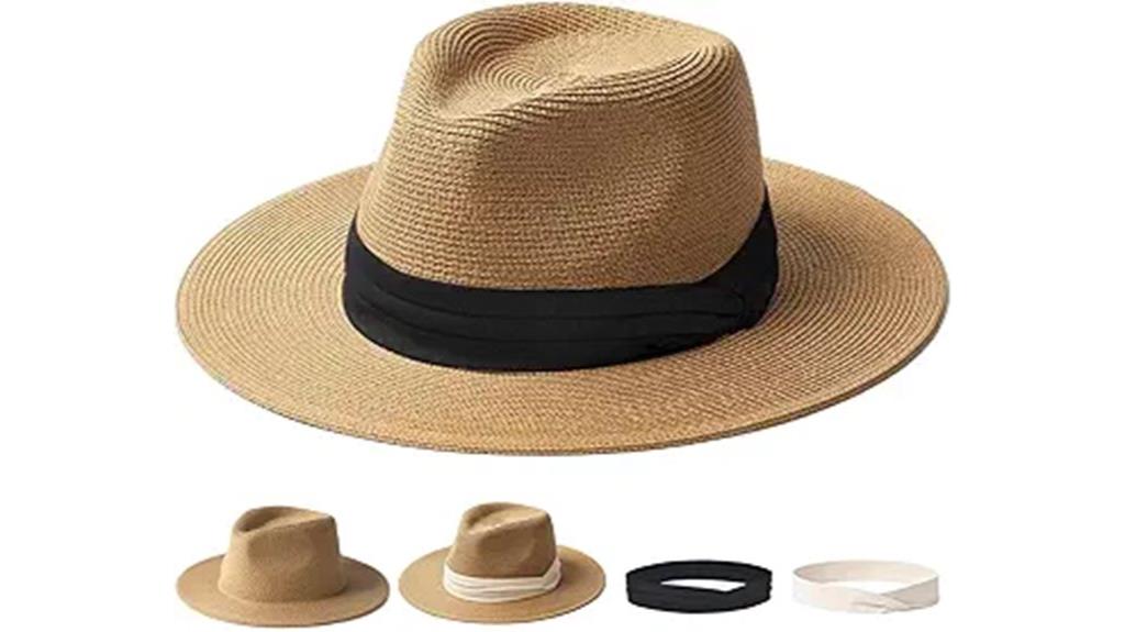 wide brim straw hat