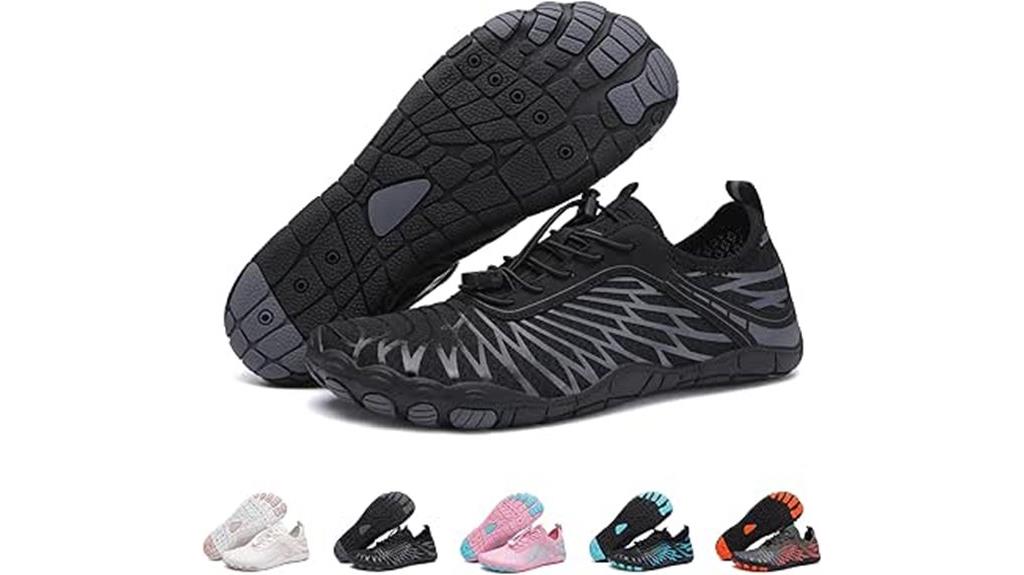 wide toe box water shoes