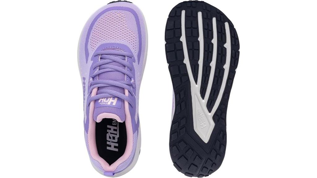 wide toe zero drop sneakers