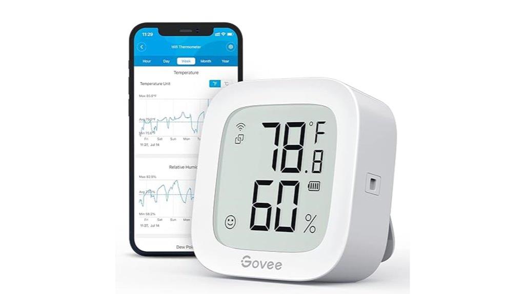 wifi bluetooth temperature sensor