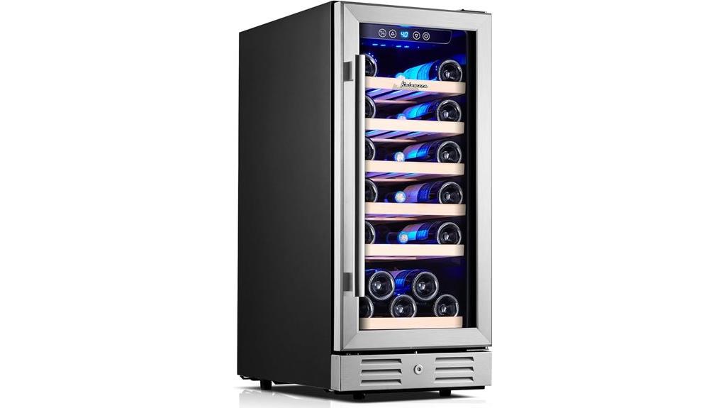 wine cooler 30 bottles