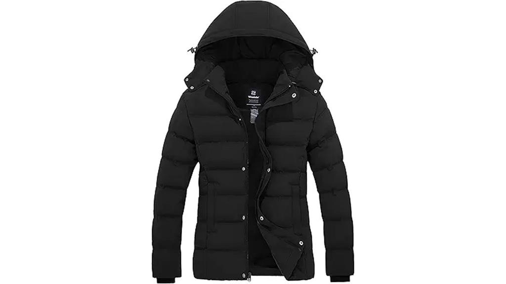 winter puffer jacket women