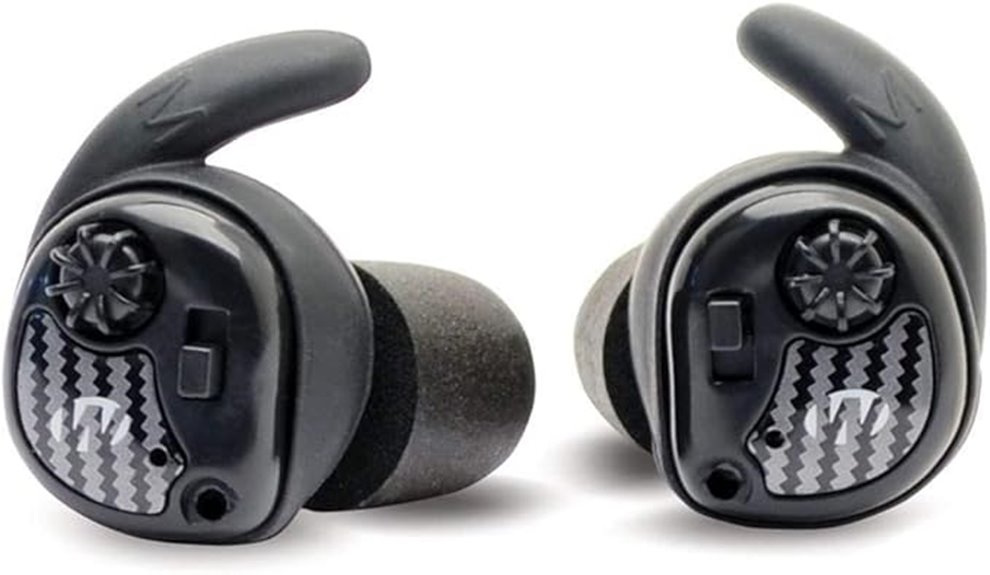 wireless hearing protection earbuds
