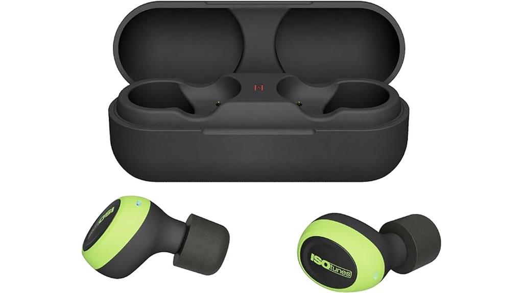 wireless hearing protection earbuds