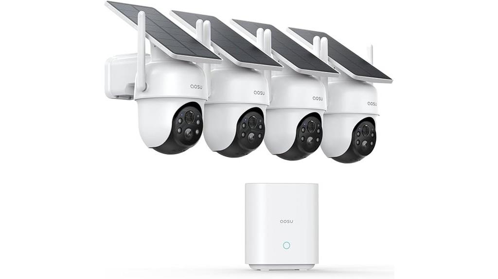 wireless solar outdoor cameras