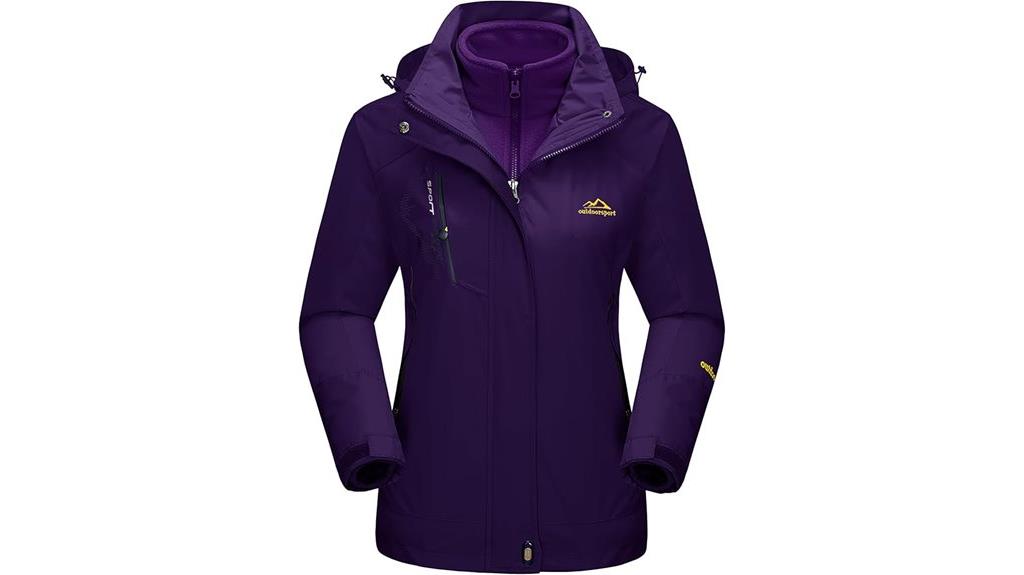 women s waterproof winter jacket