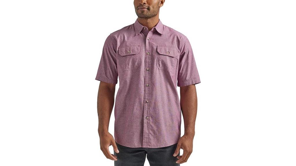 wrangler men s classic shirt